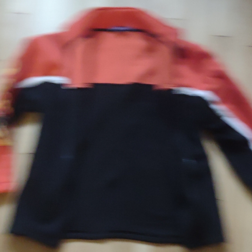 Flame Design Black and Red Sweatshirt - Picture 11 of 16